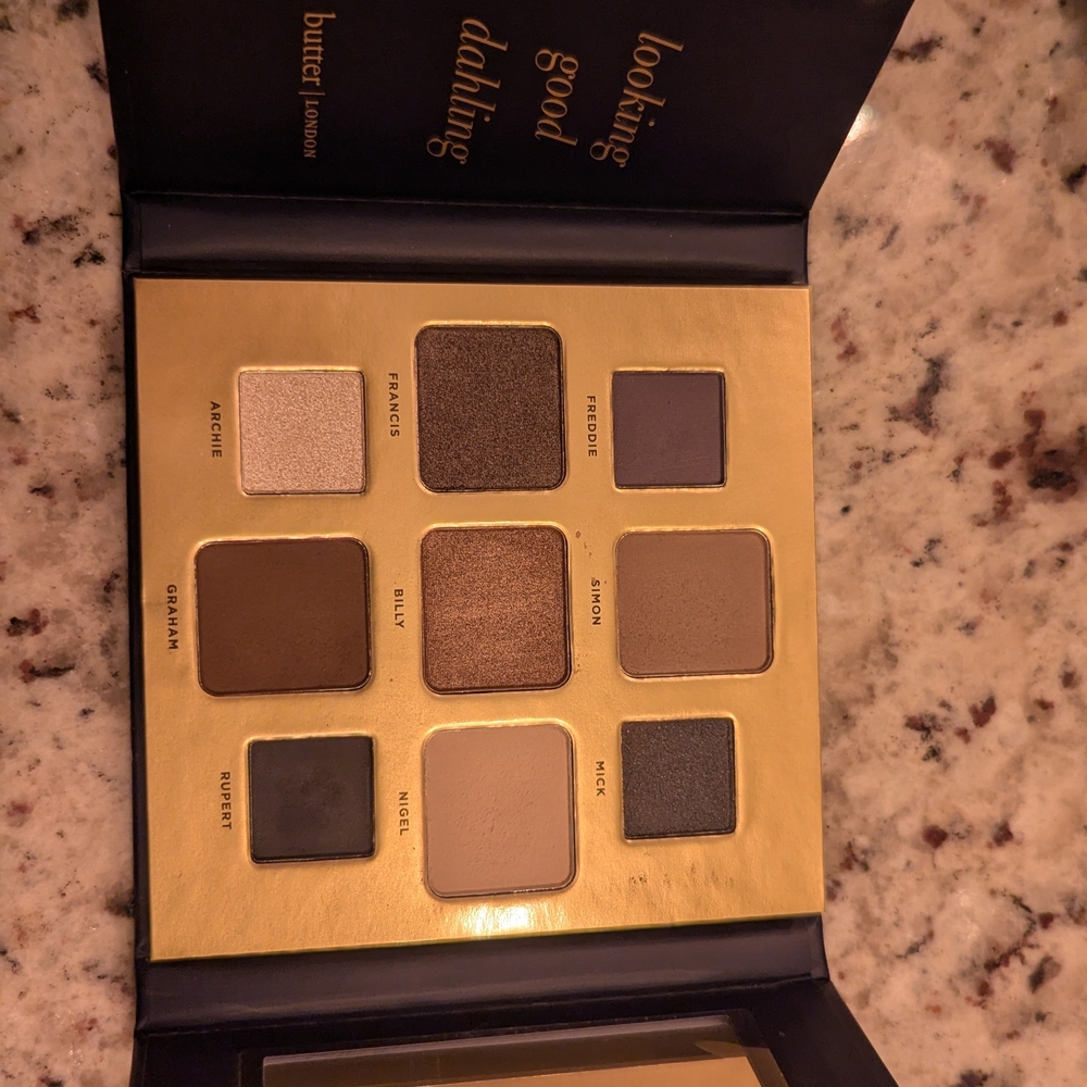 Butter LONDON Neutral Eyeshadow Palette makeup - Picture 2 of 6